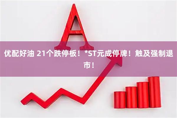 优配好油 21个跌停板！*ST元成停牌！触及强制退市！